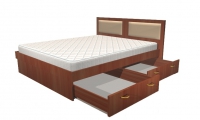 Кровать Комфорт с выдвижными ящиками для белья